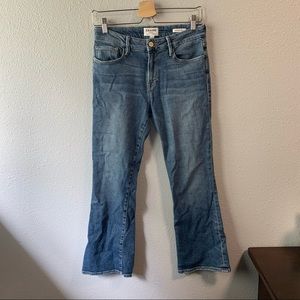 Frame Denim Le Crop Mini Boot